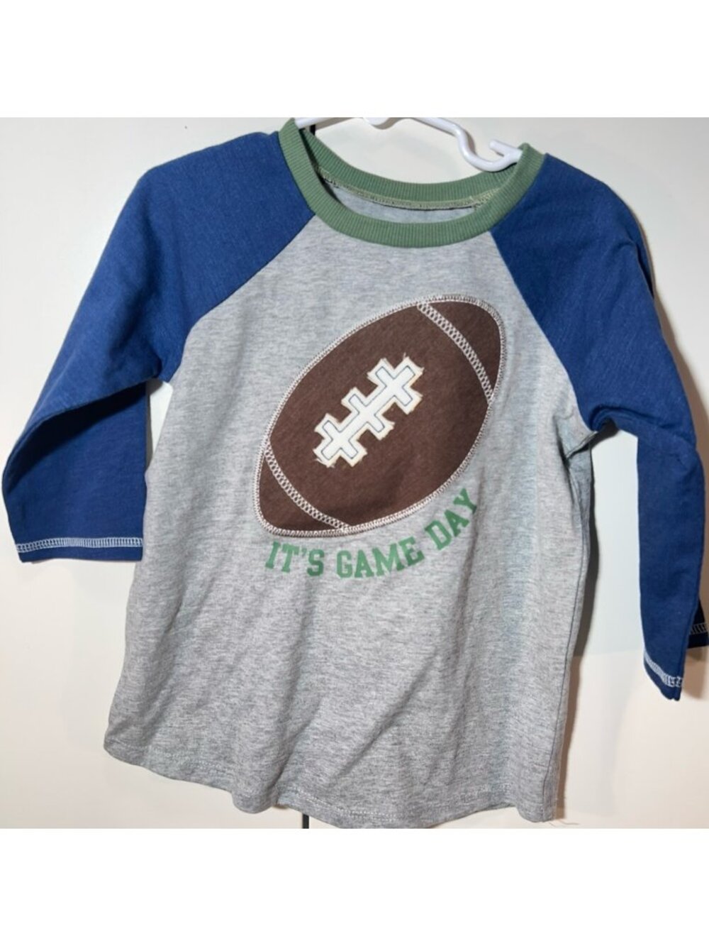 Mud Pie 12m 18m 4T 5T New Football shirt sports embroidered applique Game Day